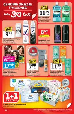 Auchan - gazetka promocyjna Gazetka 30 Lat Hipermarket Auchan od czwartku 08.01 do środy 14.01 - strona 32