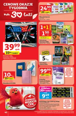 Auchan - gazetka promocyjna Gazetka 30 Lat Hipermarket Auchan od czwartku 08.01 do środy 14.01 - strona 40
