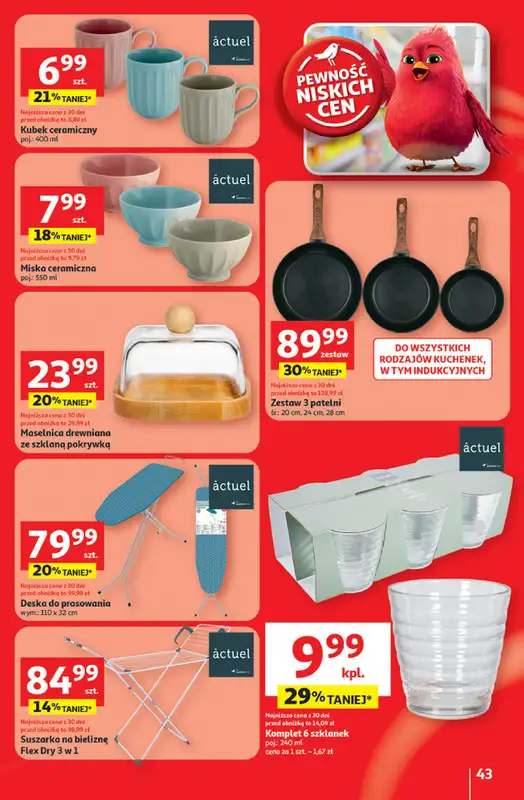 Auchan - gazetka promocyjna Gazetka 30 Lat Hipermarket Auchan od czwartku 08.01 do środy 14.01 - strona 43