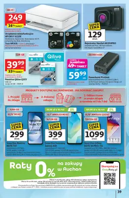 Auchan - gazetka promocyjna Gazetka 30 Lat Hipermarket Auchan od czwartku 08.01 do środy 14.01 - strona 39