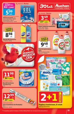 Auchan - gazetka promocyjna Gazetka 30 Lat Hipermarket Auchan od czwartku 08.01 do środy 14.01 - strona 35