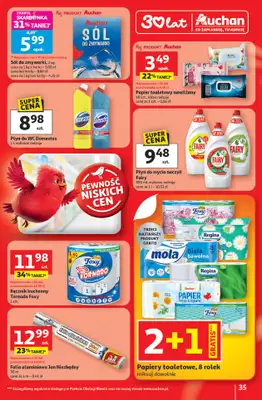 Auchan - gazetka promocyjna Gazetka 30 Lat Hipermarket Auchan od czwartku 08.01 do środy 14.01 - strona 35