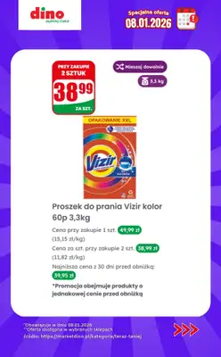 Dino - gazetka promocyjna Specjalna oferta na 08.01.2026 - promocje spoza gazetki od czwartku 08.01 do czwartku 08.01 - strona 10