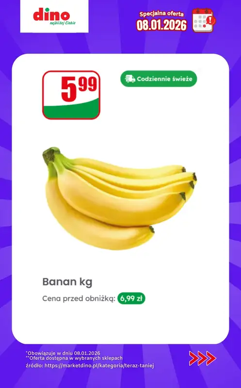 Dino - gazetka promocyjna Specjalna oferta na 08.01.2026 - promocje spoza gazetki   - strona 2