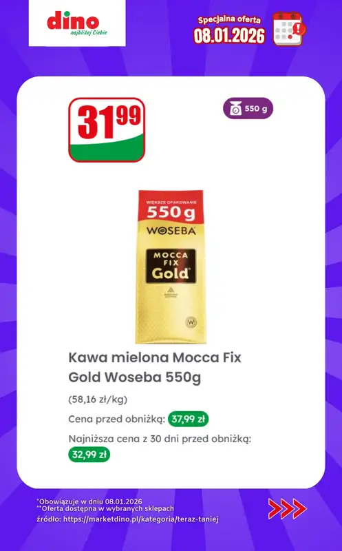 Dino - gazetka promocyjna Specjalna oferta na 08.01.2026 - promocje spoza gazetki od czwartku 08.01 do czwartku 08.01 - strona 6