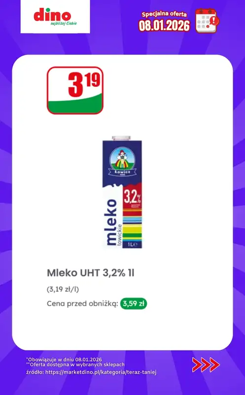 Dino - gazetka promocyjna Specjalna oferta na 08.01.2026 - promocje spoza gazetki od czwartku 08.01 do czwartku 08.01 - strona 5