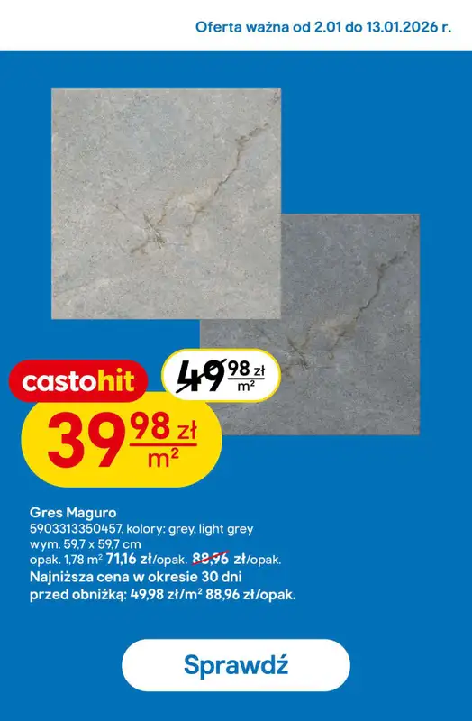 Castorama - gazetka promocyjna Najlepsze oferty od czwartku 08.01 do wtorku 13.01 - strona 5