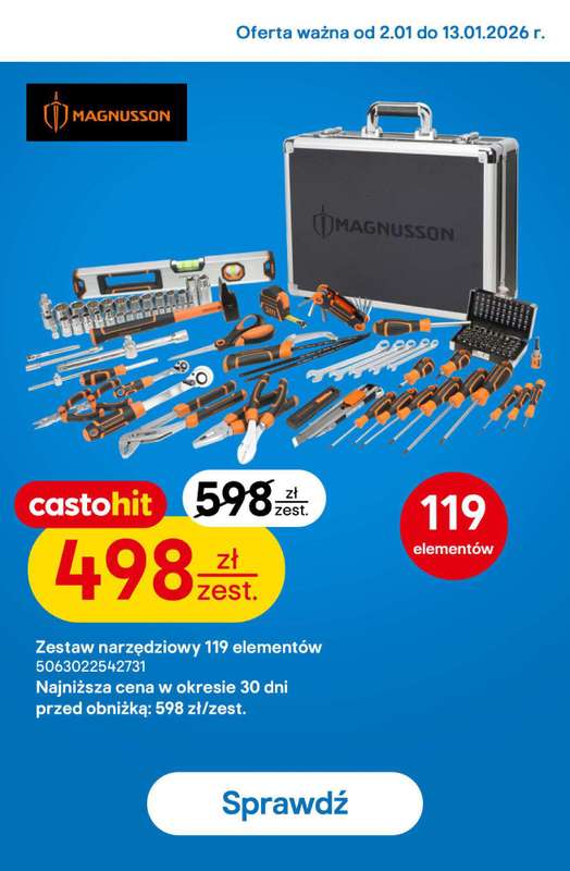 Castorama - gazetka promocyjna Najlepsze oferty od czwartku 08.01 do wtorku 13.01 - strona 10