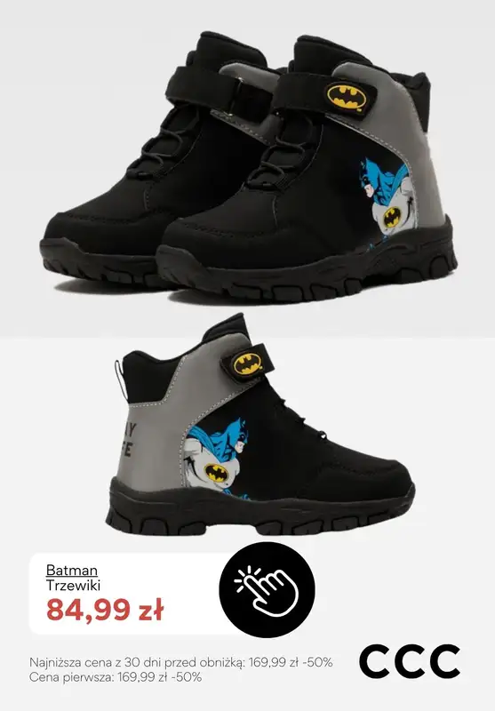 CCC - gazetka promocyjna WYPRZEDAŻ - obuwie dziecięce od czwartku 08.01  - strona 8