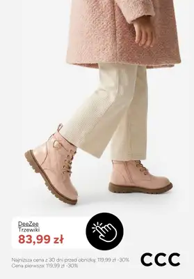 CCC - gazetka promocyjna WYPRZEDAŻ - obuwie dziecięce od czwartku 08.01  - strona 6