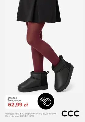 CCC - gazetka promocyjna WYPRZEDAŻ - obuwie dziecięce od czwartku 08.01  - strona 3