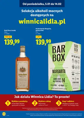 Lidl - gazetka promocyjna Katalog alkoholi mocnych  do soboty 14.02 - strona 22