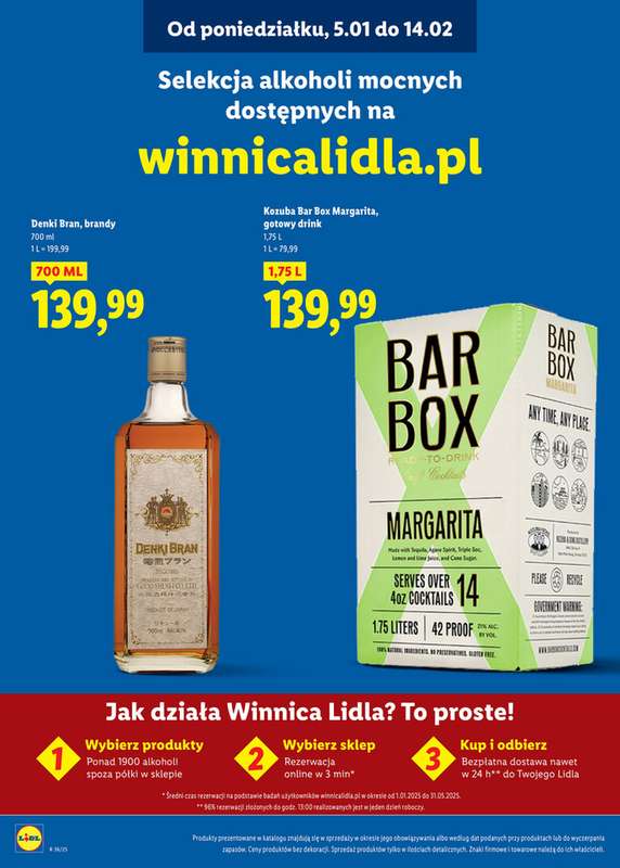 Lidl - gazetka promocyjna Katalog alkoholi mocnych  do soboty 14.02 - strona 22