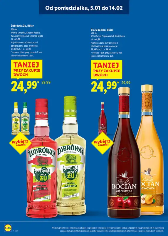 Lidl - gazetka promocyjna Katalog alkoholi mocnych  do soboty 14.02 - strona 19
