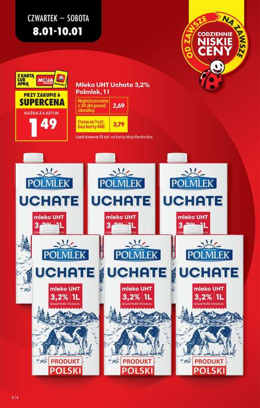 Biedronka - gazetka promocyjna Najlepsze promocje! od czwartku 08.01 do soboty 10.01 - strona 5