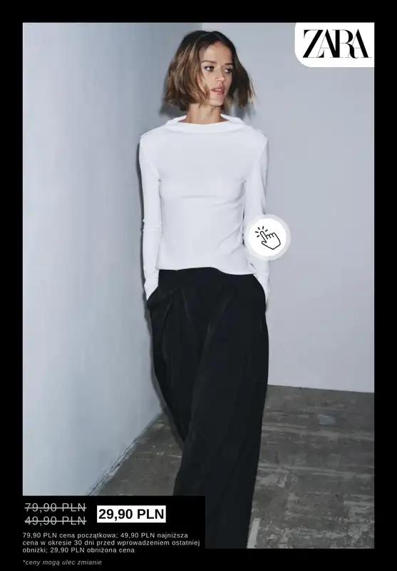 Zara - gazetka promocyjna Wyprzedaż – do 99,90 zł od czwartku 08.01  - strona 7