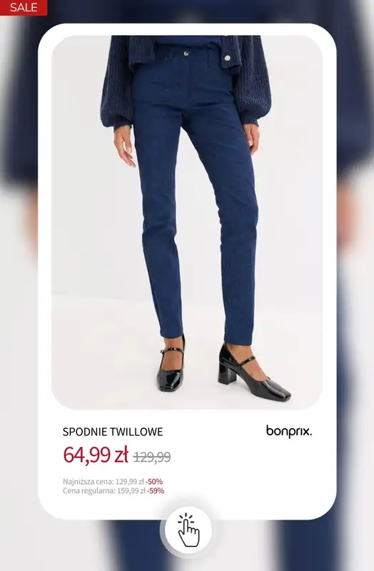 bonprix - gazetka promocyjna Nowości na wyprzedaży - wybierz coś dla siebie! od czwartku 08.01 do piątku 16.01 - strona 19