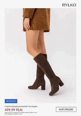 Ryłko - gazetka promocyjna PROMOCJE - kozaki damskie od czwartku 08.01  - strona 6