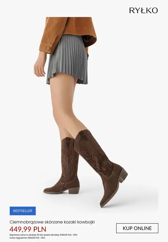 Ryłko - gazetka promocyjna PROMOCJE - kozaki damskie od czwartku 08.01  - strona 5