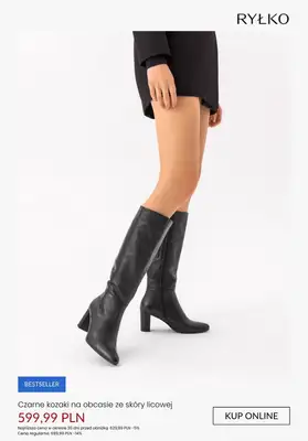 Ryłko - gazetka promocyjna PROMOCJE - kozaki damskie od czwartku 08.01  - strona 7