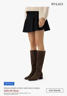 Ryłko - gazetka promocyjna PROMOCJE - kozaki damskie od czwartku 08.01  - strona 8