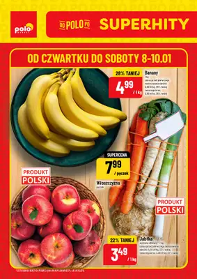 POLOmarket - gazetka promocyjna Super hity na weekend od czwartku 08.01 do soboty 10.01