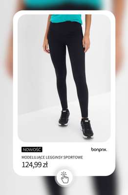 Modelujące legginsy sportowe