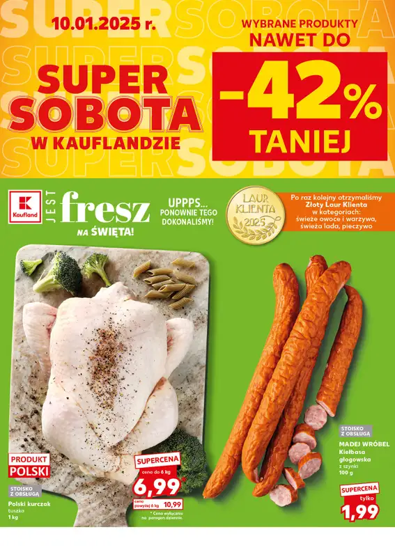 Kaufland - gazetka promocyjna Oferta Kaufland - SUPER SOBOTA   - strona 2