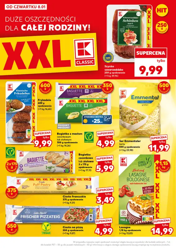 Kaufland - gazetka promocyjna Oferta Kaufland - SUPER SOBOTA od soboty 10.01 do soboty 10.01 - strona 8