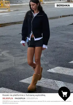 Bershka - gazetka promocyjna Kozaki na PROMOCJI od czwartku 08.01  - strona 3