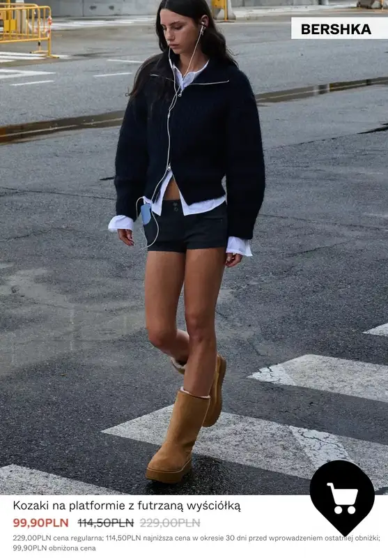 Bershka - gazetka promocyjna Kozaki na PROMOCJI   - strona 3