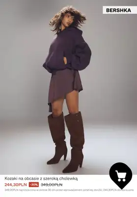 Bershka - gazetka promocyjna Kozaki na PROMOCJI od czwartku 08.01  - strona 2