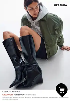 Bershka - gazetka promocyjna Kozaki na PROMOCJI od czwartku 08.01  - strona 7