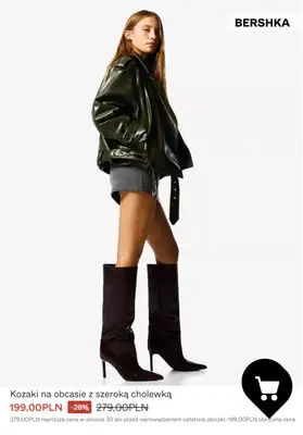 Bershka - gazetka promocyjna Kozaki na PROMOCJI od czwartku 08.01  - strona 4