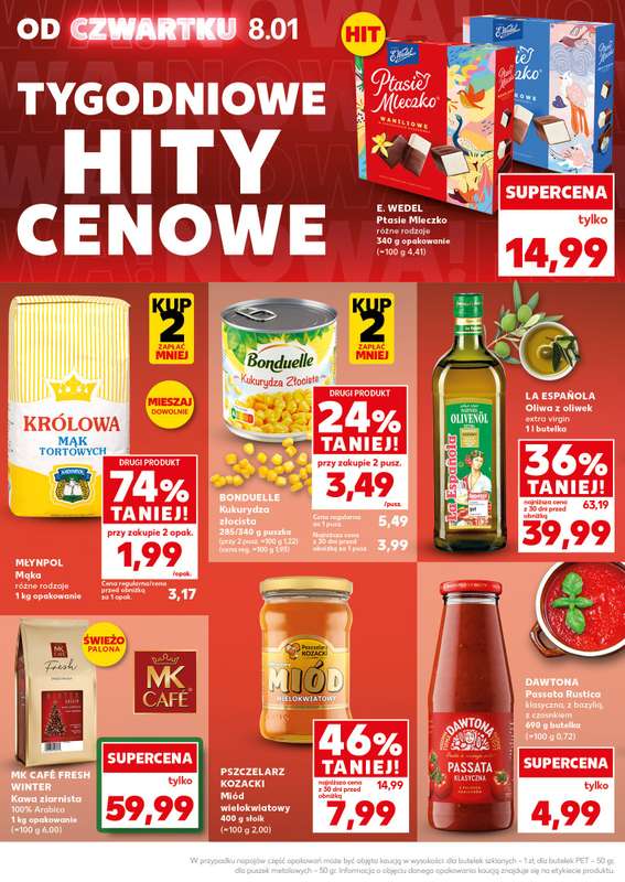 Kaufland - gazetka promocyjna Mocny Start od poniedziałku 12.01 do środy 14.01 - strona 8