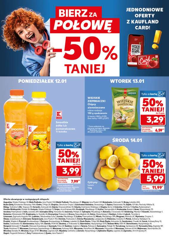 Kaufland - gazetka promocyjna Mocny Start od poniedziałku 12.01 do środy 14.01 - strona 28