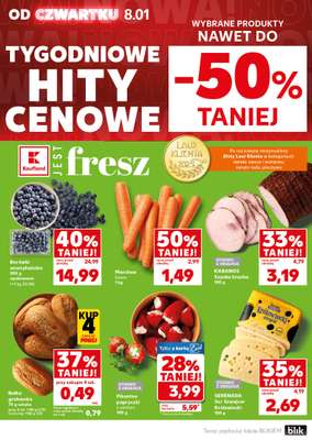 Kaufland - gazetka promocyjna Mocny Start od poniedziałku 12.01 do środy 14.01 - strona 6
