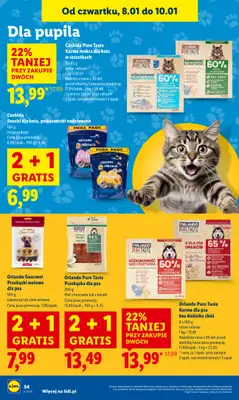 Lidl - gazetka promocyjna Oferta od czwartku od czwartku 08.01 do soboty 10.01 - strona 56