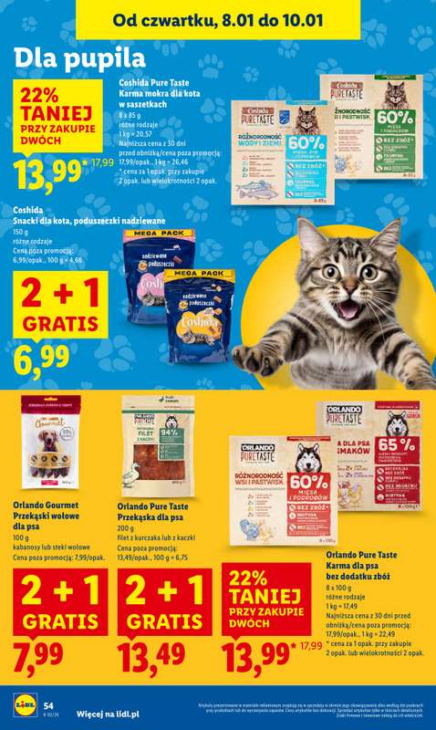 Lidl - gazetka promocyjna Oferta od czwartku od czwartku 08.01 do soboty 10.01 - strona 56