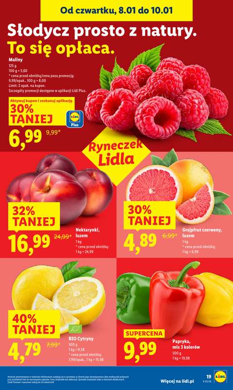 Lidl - gazetka promocyjna Oferta od czwartku od czwartku 08.01 do soboty 10.01 - strona 21