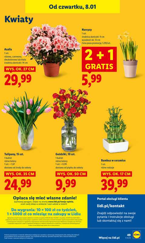 Lidl - gazetka promocyjna Oferta od czwartku od czwartku 08.01 do soboty 10.01 - strona 51