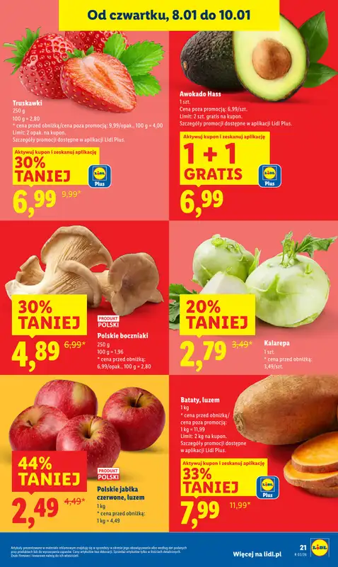 Lidl - gazetka promocyjna Oferta od czwartku od czwartku 08.01 do soboty 10.01 - strona 23