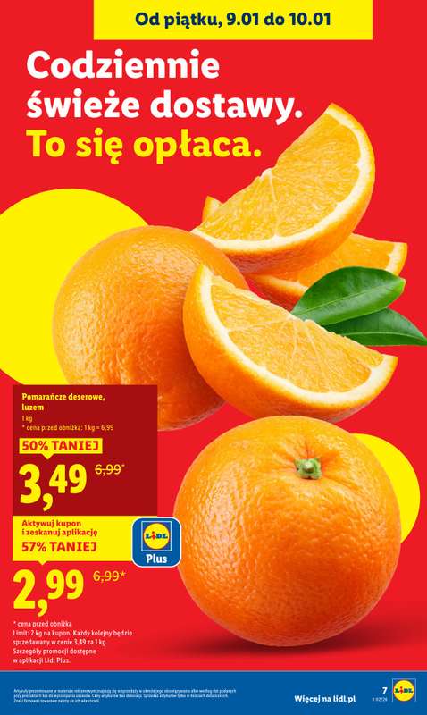 Lidl - gazetka promocyjna Oferta od czwartku od czwartku 08.01 do soboty 10.01 - strona 7