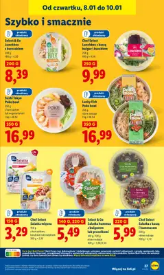 Lidl - gazetka promocyjna Oferta od czwartku od czwartku 08.01 do soboty 10.01 - strona 29