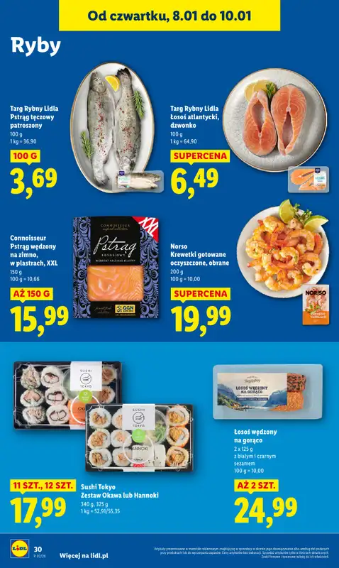 Lidl - gazetka promocyjna Oferta od czwartku od czwartku 08.01 do soboty 10.01 - strona 32