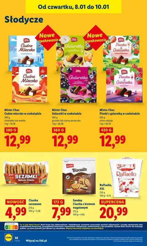 Lidl - gazetka promocyjna Oferta od czwartku od czwartku 08.01 do soboty 10.01 - strona 40