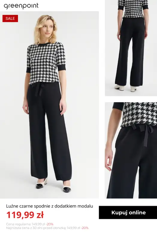 Greenpoint - gazetka promocyjna Wyprzedaż do -50% – złap super okazje! od czwartku 08.01  - strona 9