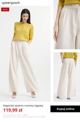 Greenpoint - gazetka promocyjna Wyprzedaż do -50% – złap super okazje! od czwartku 08.01  - strona 16