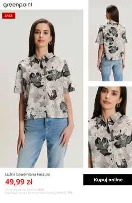 Greenpoint - gazetka promocyjna Wyprzedaż do -50% – złap super okazje! od czwartku 08.01  - strona 17