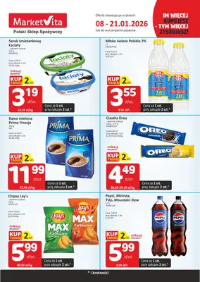 Marketvita - gazetka promocyjna Wielosztuki  do środy 21.01